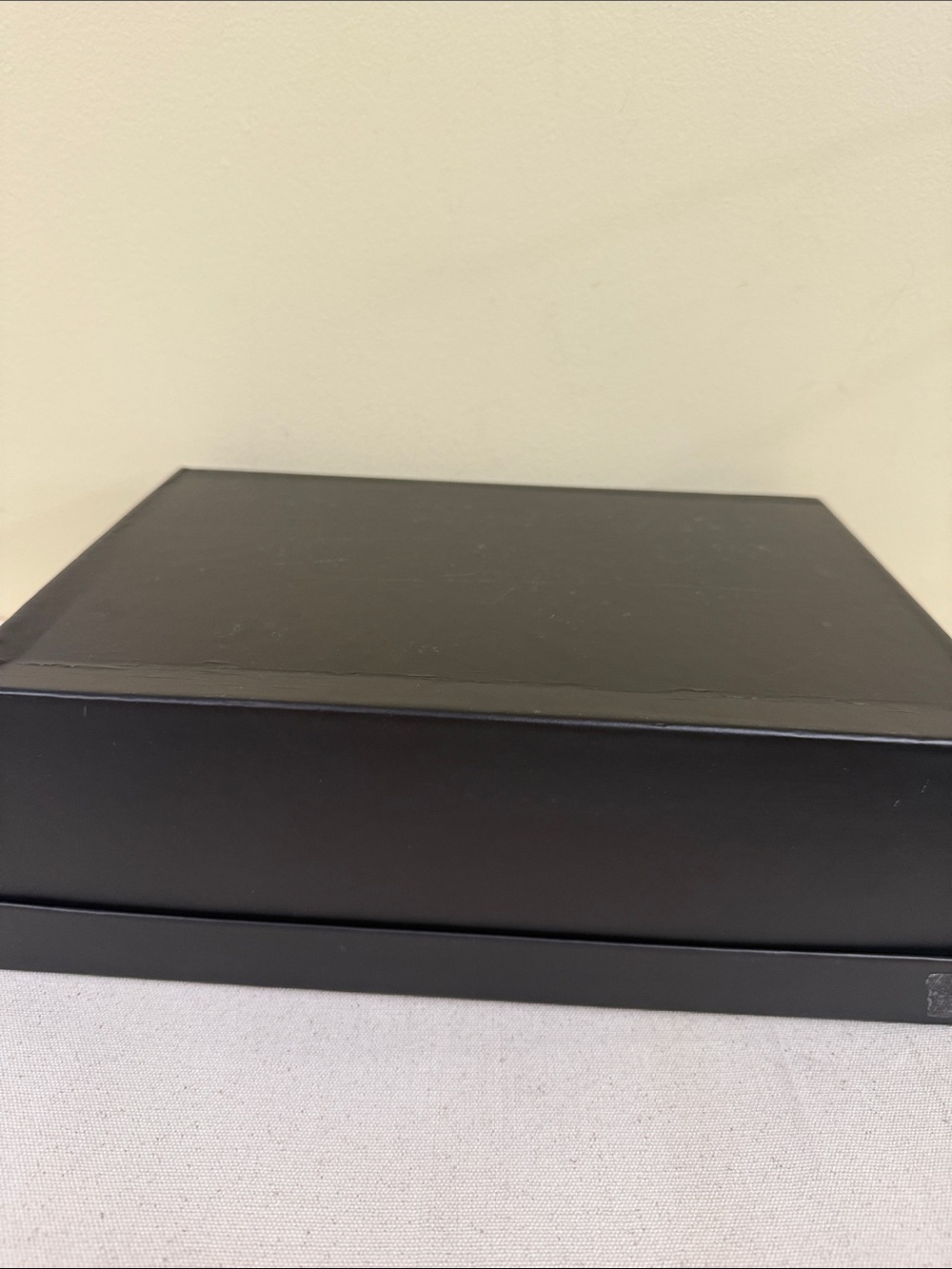 Versace Black and White Gift Box with Silver Logo Accent 12” x 8.5” - Picture 10 of 12